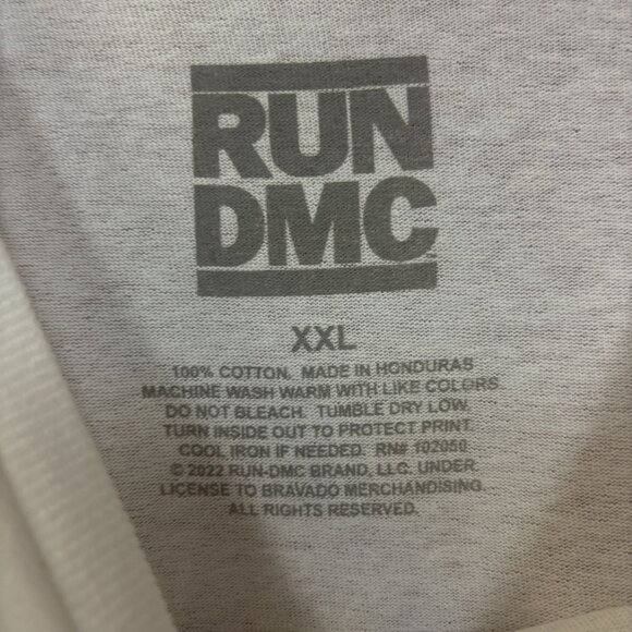 Run DMC King of Rock 85' Rap tee size 2xl - Picture 4 of 4